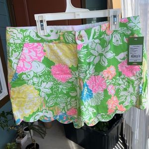 Lilly Pulitzer Buttercup Short Size 4 asking $40. NEVER WORN, NEW WITH TAGS